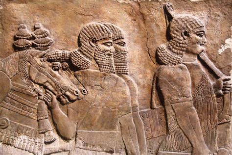 Relevación Asiria Del Arte Imagen De Archivo Imagen De Cultura 11245173