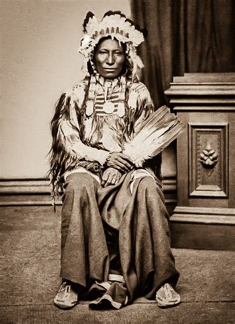Yanktonai Chief White Swan Aka Ma Ga Shan Native American Men Native American Indians North