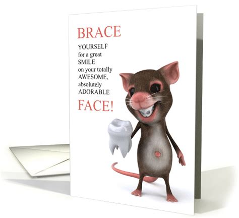 Cute Congratulations On Getting Your Braces Card 1530868