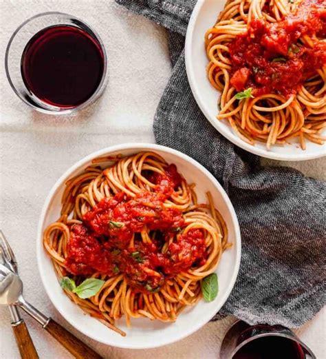 Quick And Elegant Red Wine Pasta Sauce — Zestful Kitchen