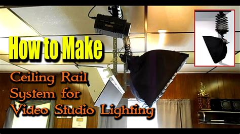 When we talk about studio lights, we're often thinking about. How to Make Ceiling Rail System for Video Studio Lighting ...