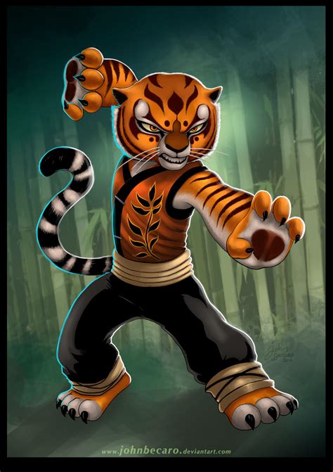 Master Tigress Of Kungfu Panda By Johnbecaro On Deviantart