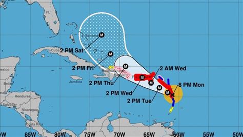 Noaa Tracks Path Of Hurricane Maria With Latest Map Updates