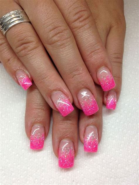 15 Gel French Pink Nail Art Designs And Ideas 2016 Gel Nails Fabulous