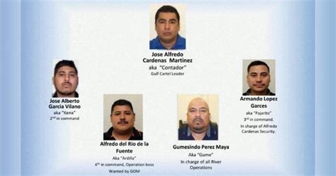 Identifica Dea A Líderes Del Cártel Del Golfo En Matamoros