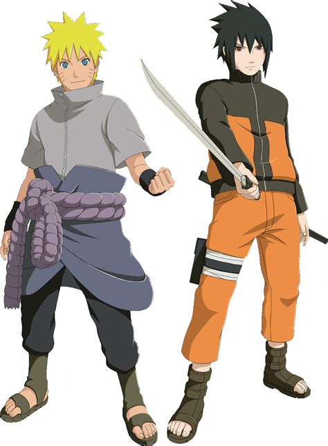 Naruto Sasuke Vs Sasuke Naruto