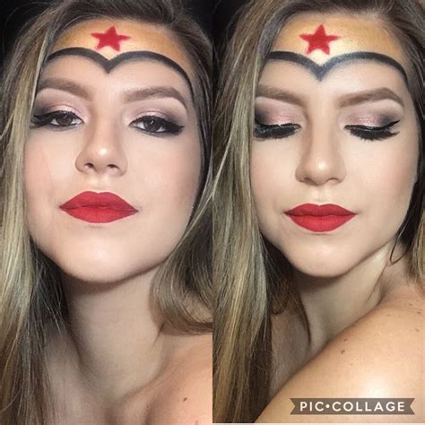 Wonderwoman Halloween Makeup Instagram Ginacevallos Halloween Women