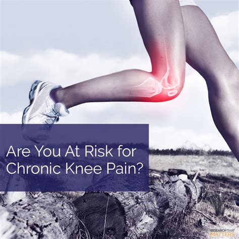 Are You At Risk Of Chronic Knee Pain Sundial Clinics