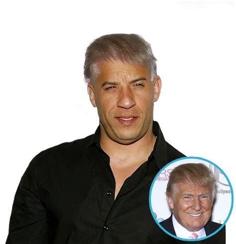 Mark sinclair (born july 18, 1967), known professionally as vin diesel, is an american actor and filmmaker. Vin Diesel With Other Celebrities' Hair (13 pics)