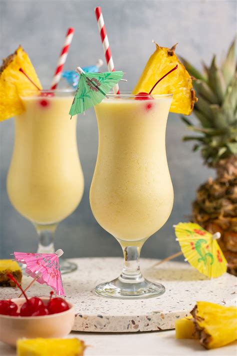 Virgin Piña Colada Mocktail Recipe Non Alcoholic