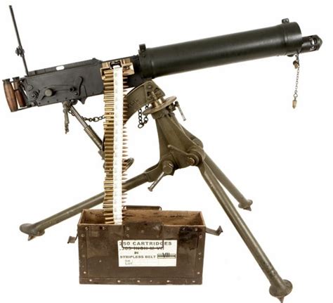 The Vickers Machine Gun History Project The First World War