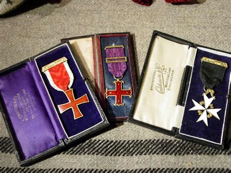 Knights Templar Medals Masonic Medals And Jewels Gentlemans