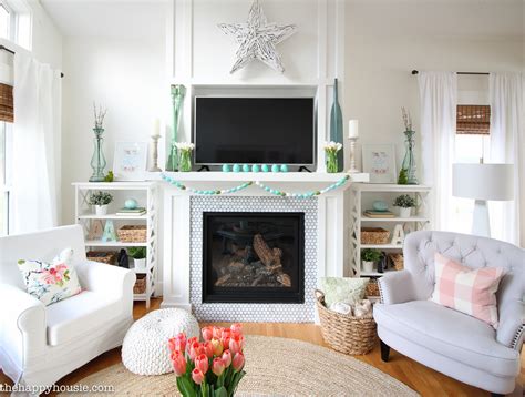 Seasonal Simplicity Spring Home Tour And Colourful Fresh Spring Living
