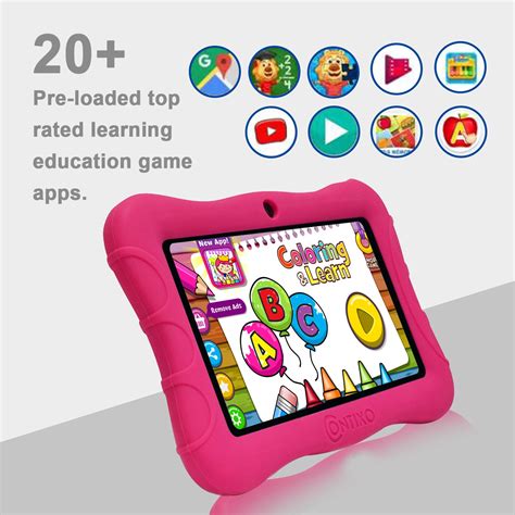Contixo Kids Tablet V9 7 Inch Hd Ages 3 7 Toddler Tablet With Camera