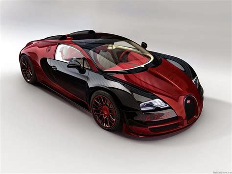Bugatti Veyron Grand Sport Vitesse Black Redish Final Sports Car