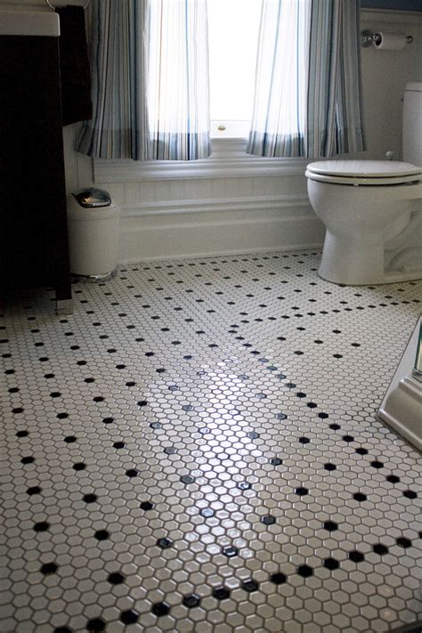 Hexagon Tiles Mosaic Tile Bathroom Floor Mosaic Bathroom Hex Tiles