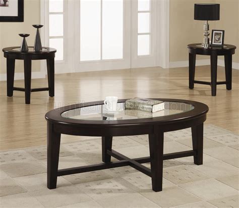 Rustic brown wood industrial coffee table with 2 drawers tempered glass top with storage shelf cabinet metal frame. Dark Cappuccino Finish Modern 3Pc Coffee Table Set w/Glass ...
