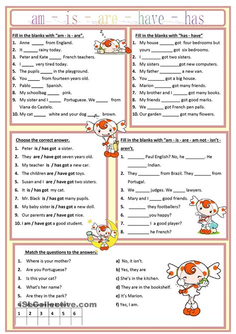 Esl Printables Grammar Worksheet