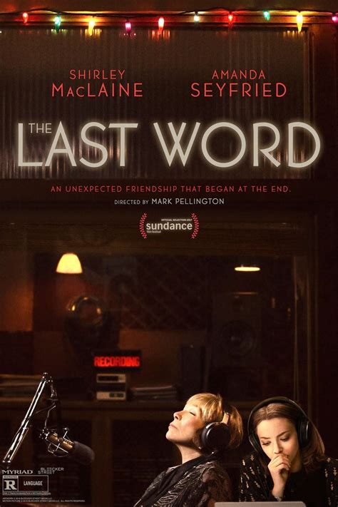 The Last Word 2017 Dvd Planet Store