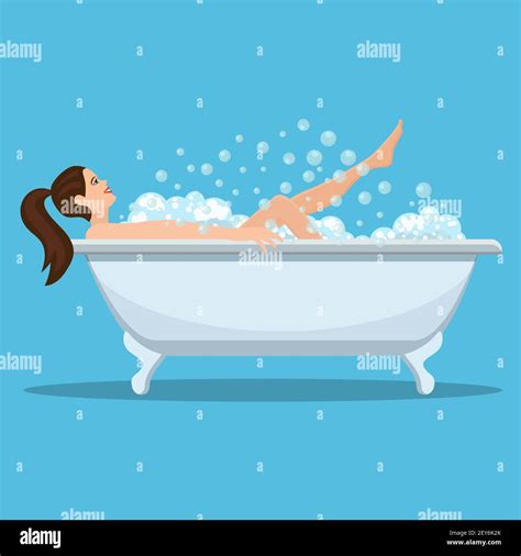 Women Taking Water Stock Vector Images Alamy