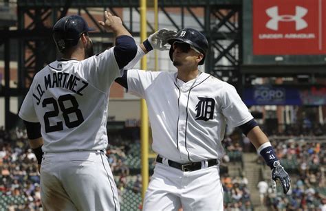 J D Martinez Strikes Again As Tigers Take Series From Orioles Mlive Com