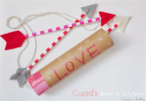 So easy to make and fantastic quality to give as a homemade gift too. Cupid's Bow and Arrow Kids Craft | My Crafty Spot - When Life Gets Creative