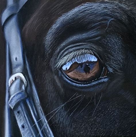 Check spelling or type a new query. Pastel drawing - Horse Eye Painting by Carole Rodrigue ...