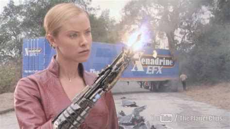 Kristanna Loken Car Chasing Scene Terminator 3 Rise Of The Machines