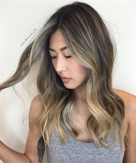 Balayage Hair Hair Color Asian Ash Hair Color