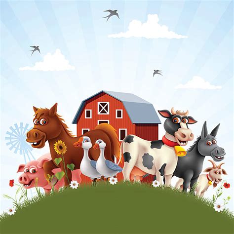 View our latest collection of farm animal vector illustration eid al adha png images with transparant background, which you. Farm Animal Cartoons Illustrations, Royalty-Free Vector ...