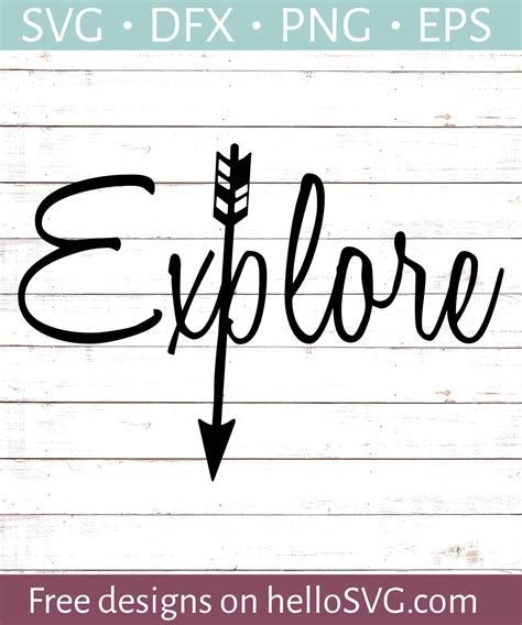 Explore With Arrows 2 Svg Free Svg Files