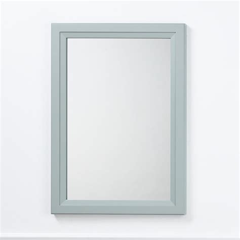 24 Reuben Transitional Solid Wood Framed Bathroom Mirror Ronbow