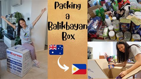 Packing A Balikbayan Box YouTube