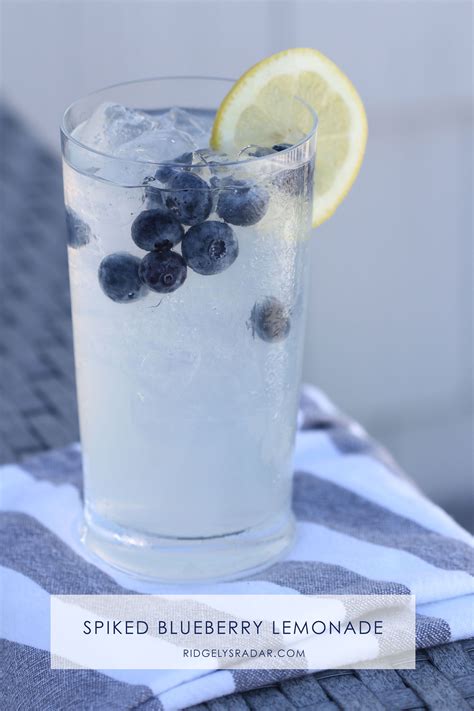 Spiked Blueberry Lemonade Recipe Blueberry Lemonade Blueberry Vodka Lemonade Vodka Cocktail