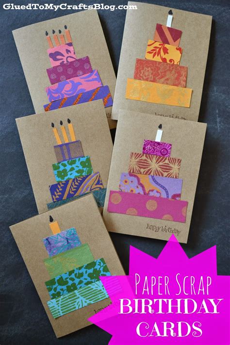 Create personalized birthday invitations in just minutes! 20 Uses for Paper Scraps | The Paper Blog