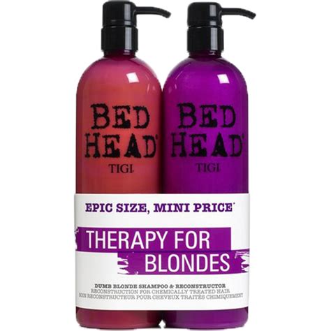 Tigi Bed Head Dumb Blonde Tween Shampoo Conditioner Duo X Ml