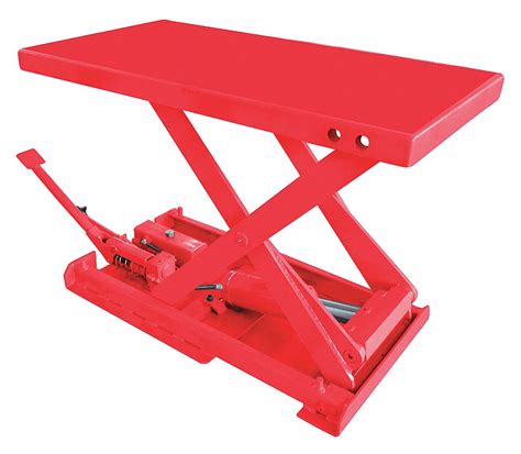 Dayton Stationary Scissor Lift Table 1100 Lb Load Capacity 31 12 In