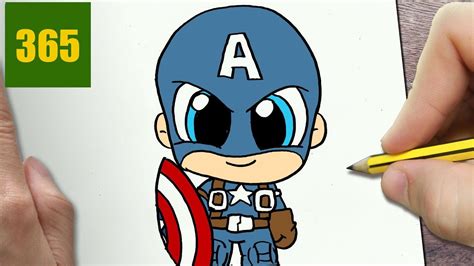 Inoltre è in uscita nei cinema il nuovo film della. COME DISEGNARE CAPITANO AMERICA kawaii passo dopo passo ...