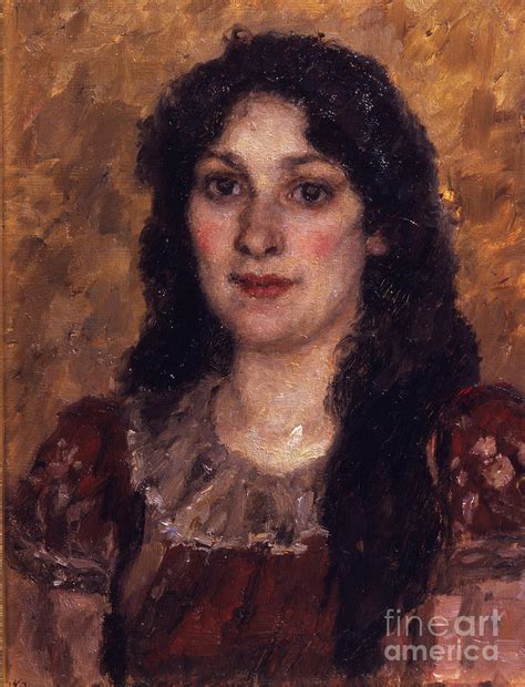 Portrait Of The Artists Wife 1888 By Heritage Images
