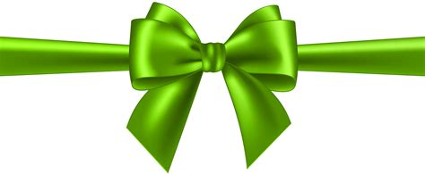 Green Bow Transparent Clip Art Gallery Yopriceville High Quality
