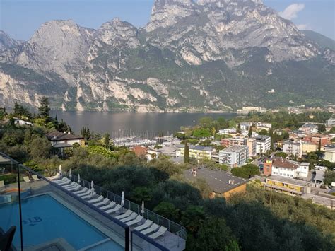 Blick Vom Hotel Zum Garda Panoramic Hotel Benacus Riva Del Garda