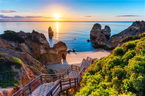 This sandy beach divided by tawny coloured. 11 best hotels for a beach holiday in Portugal