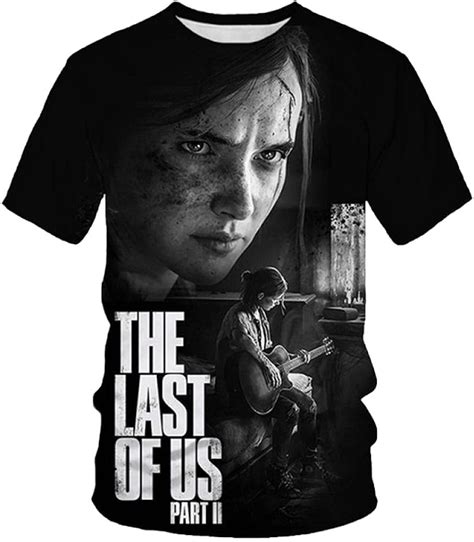 The Last Of Us Part Ii T Shirts Mens 3d The Last Of Us Part Ii
