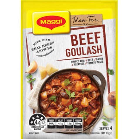 Maggi Recipe Base Beef Goulash Reviews Black Box
