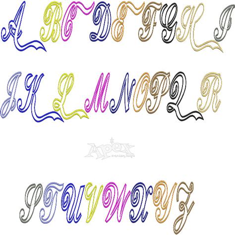 Juniper Applique Embroidery Font Apex Embroidery Designs Monogram