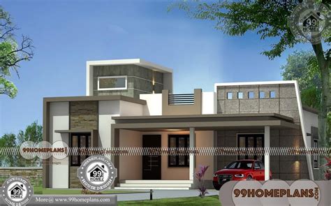 Single Story Open Floor Plans 60 Kerala Contemporary House Elevations