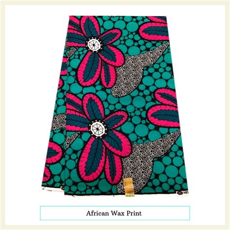 African Wax Floral Print African Print Fabric African Wax Print