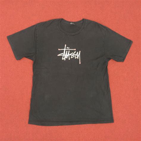 Stussy Stussy Streetwear Skateboard Logo Design Style Tshirt Grailed
