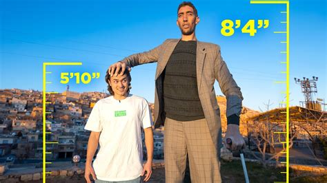 I Spent 24 Hours With The World S Tallest Man YouTube