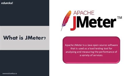 Jmeter simulates a heavy load to test an app's strength and analyze its overall performance under different load types. Jmeter Tutorial for Load Testing | Edureka